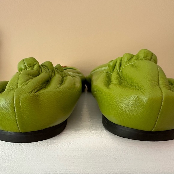 Tory Burch Minnie Flats 8.5 Green - Picture 3 of 5